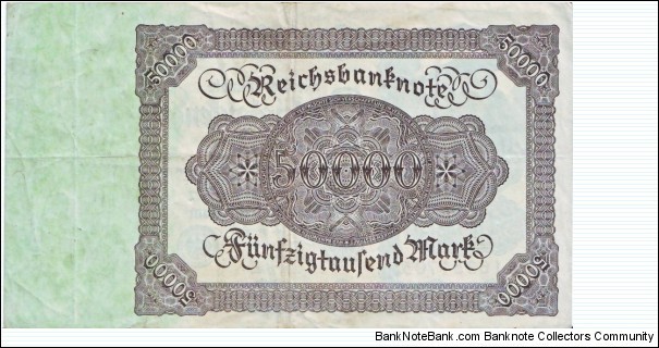 Banknote from Germany year 1922