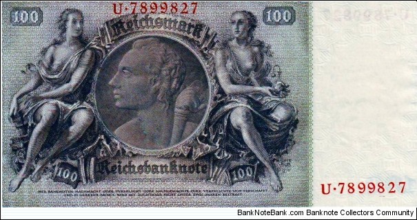 Banknote from Germany year 1935