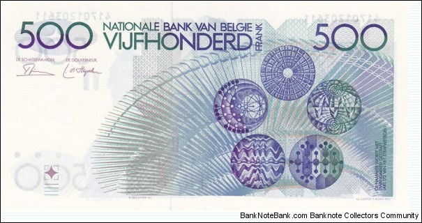 Banknote from Belgium year 0