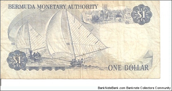 Banknote from Bermuda year 1979