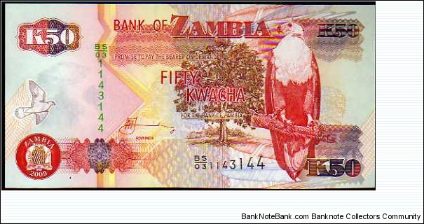 50 Kwacha__pk# 37 h Banknote