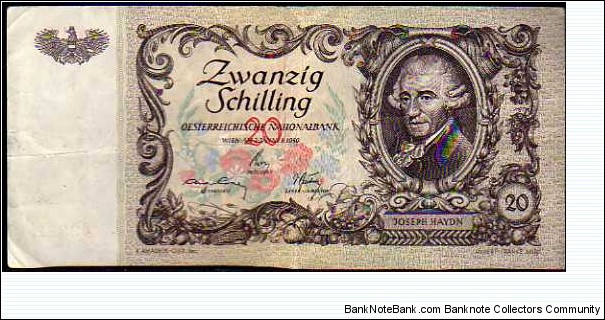20 Shilling__pk# 129 a__02.01.1950 Banknote