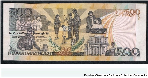 Banknote from Philippines year 2008