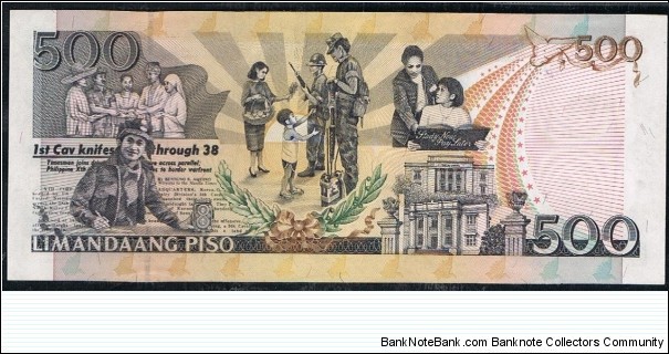 Banknote from Philippines year 2010