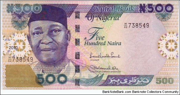  500 Naira Banknote