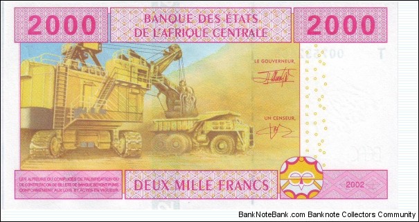 Banknote from Congo year 2002