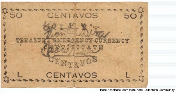 Banknote from Philippines year 1943