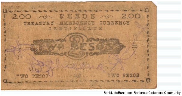 Banknote from Philippines year 1943