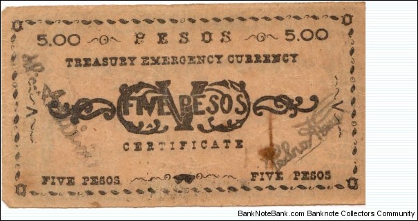 Banknote from Philippines year 1943