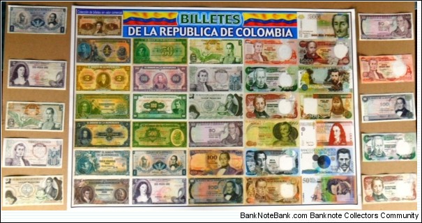 Banknote from Colombia year 0