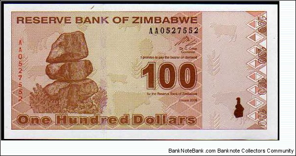 100 Dollars__
pk# 97 Banknote