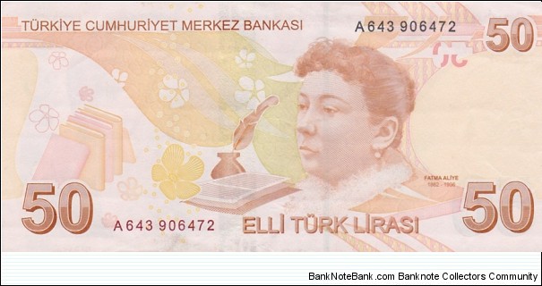 Banknote from Turkey year 2009