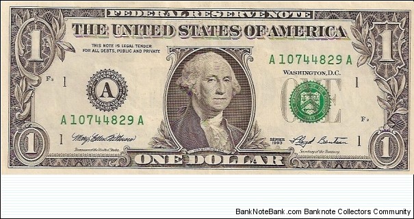 1 Dollar Banknote