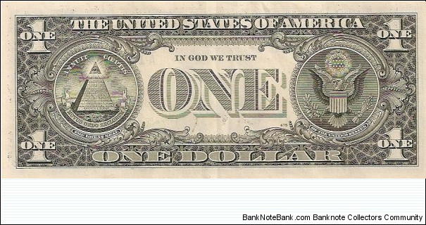 Banknote from USA year 1993