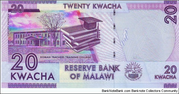 Banknote from Malawi year 2012