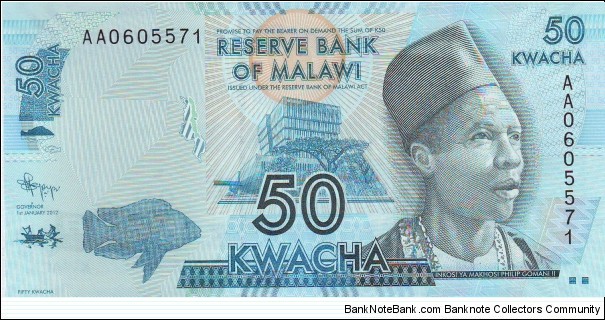  50 Kwacha Banknote