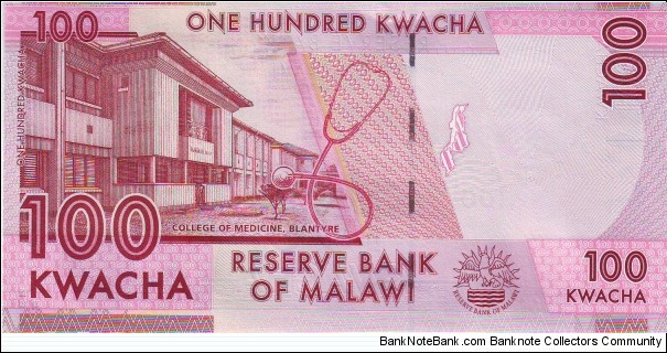 Banknote from Malawi year 2012