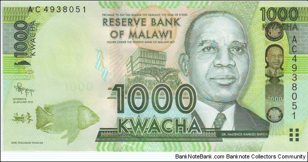  1000 Kwacha Banknote