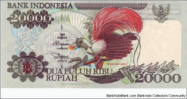  20,000 Rupiah Banknote