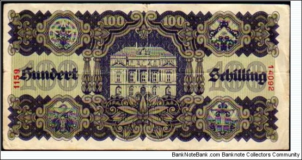 Banknote from Austria year 1945