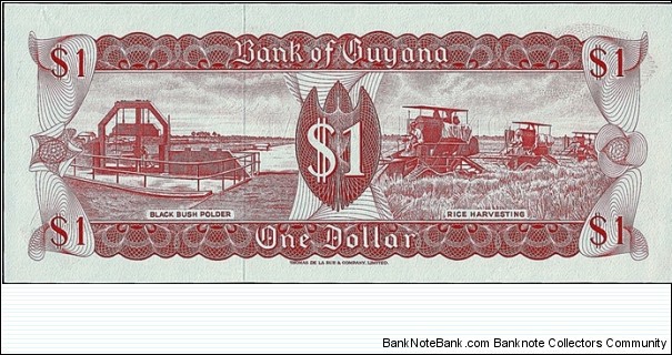 Banknote from Guyana year 0