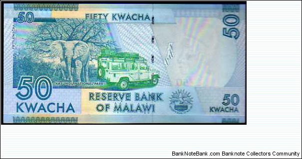 Banknote from Malawi year 2012