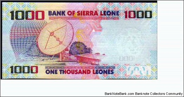Banknote from Sierra Leone year 2010