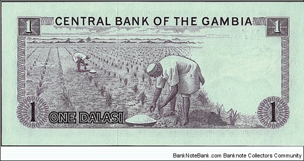 Banknote from Gambia year 0