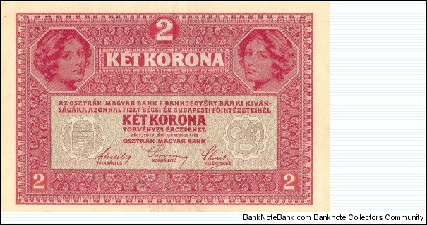 Banknote from Austria year 1917