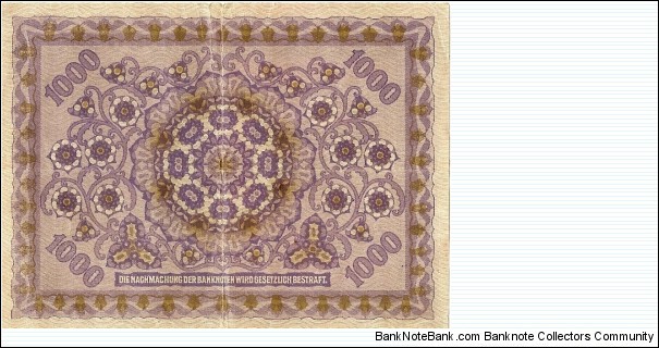 Banknote from Austria year 1922