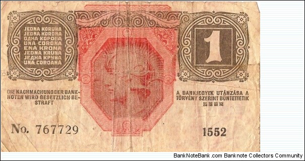 Banknote from Austria year 1916