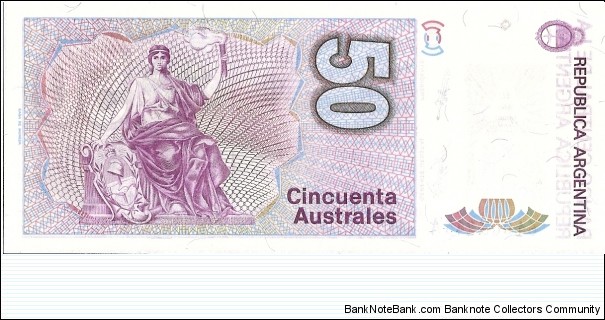 Banknote from Argentina year 0