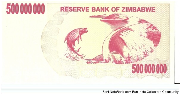 Banknote from Zimbabwe year 0