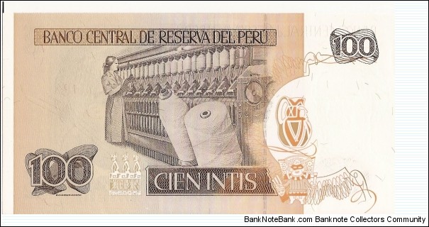 Banknote from Peru year 0