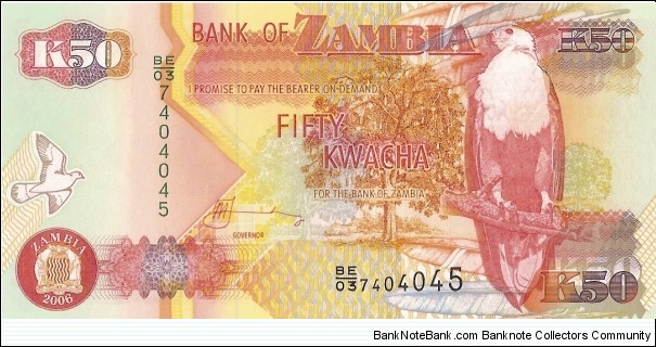 Banknote from Zambia year 0