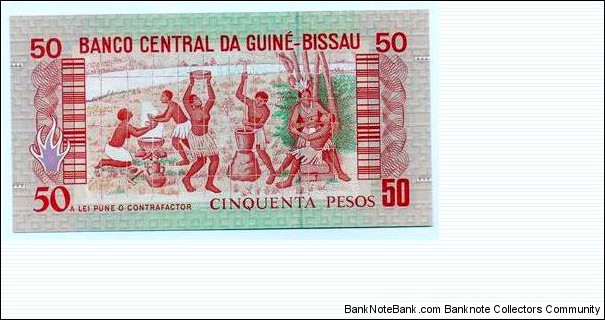 Banknote from Guinea-Bissau year 1990