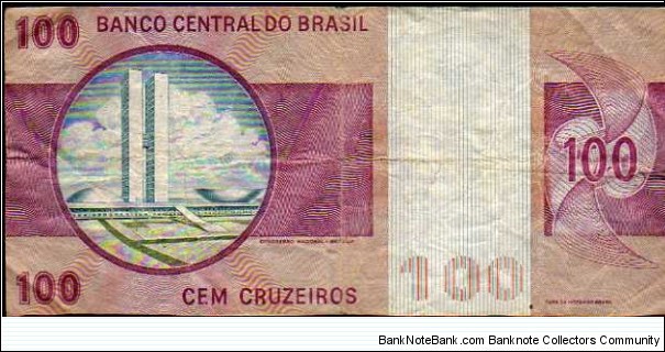 Banknote from Brazil year 1981