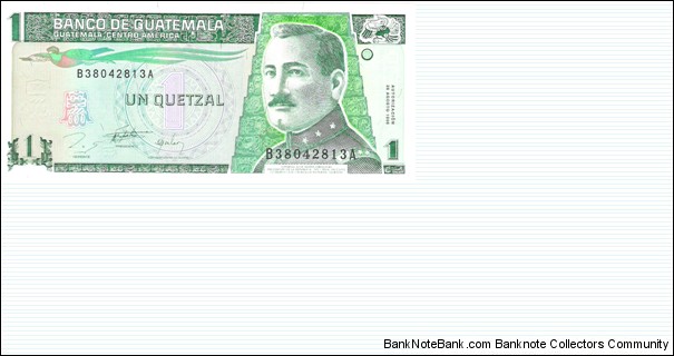 1 Quetzal Banknote