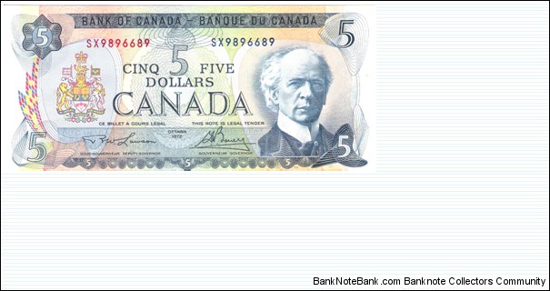 5 Dollars Banknote