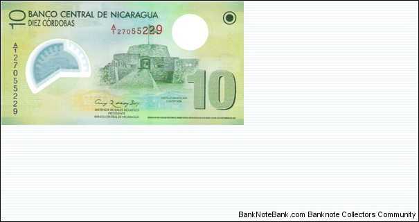 10 Cordobas Banknote