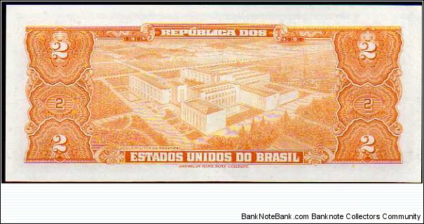 Banknote from Brazil year 1958