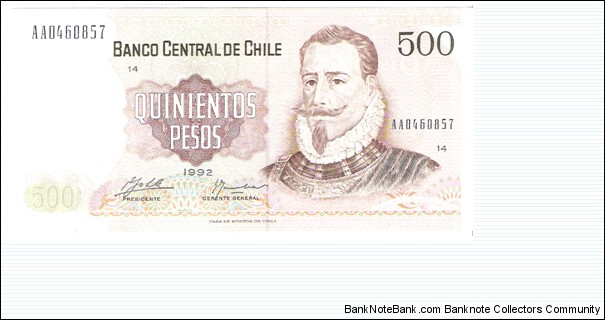 500 Pesos Banknote