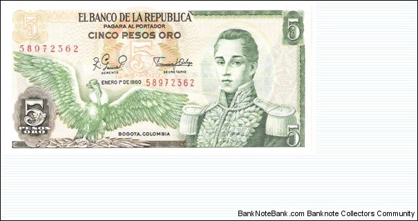 5 Pesos Banknote