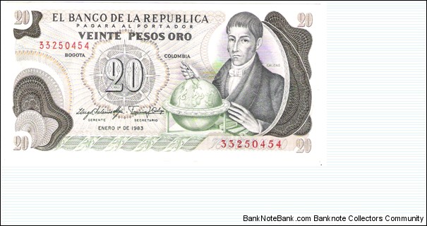 20 Pesos Banknote
