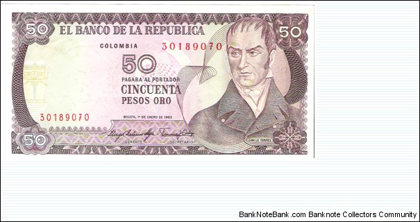 50 Pesos Banknote