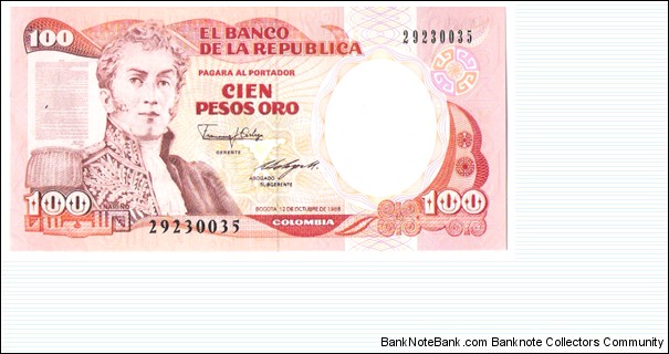 100 Pesos Banknote