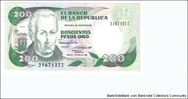 200 Pesos Banknote