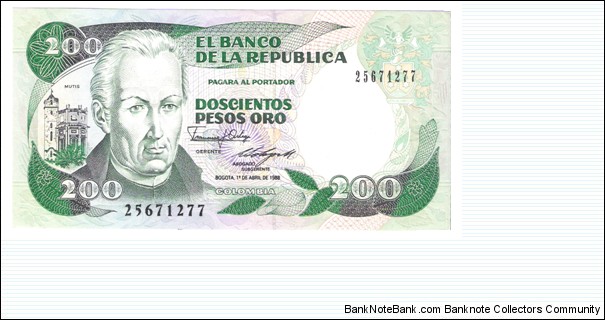 200 Pesos Banknote