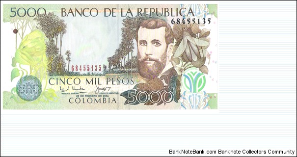 5000 Pesos Banknote