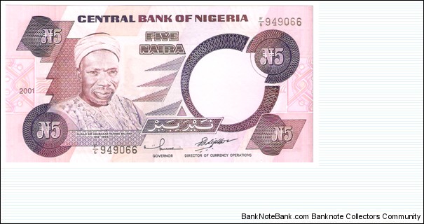 5 Naira Banknote